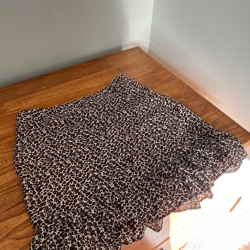 Leopard Skirt